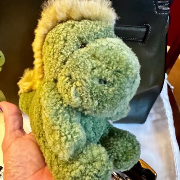 Coach Olive Green Bag with Dinosaur Design - Picture 10 of 13